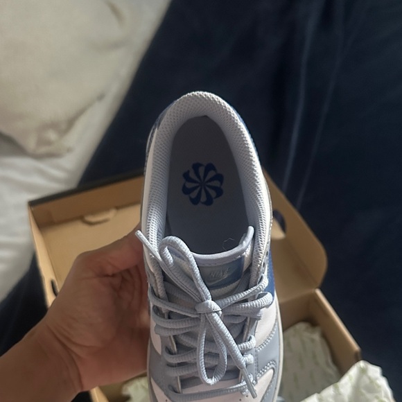 Original Nike Light Blue and White Sneakers - Picture 3 of 9